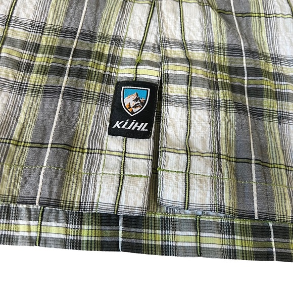 Kuhl Size Medium Mens Short Sleeve Gauzy Button Front Shirt - Picture 12 of 13